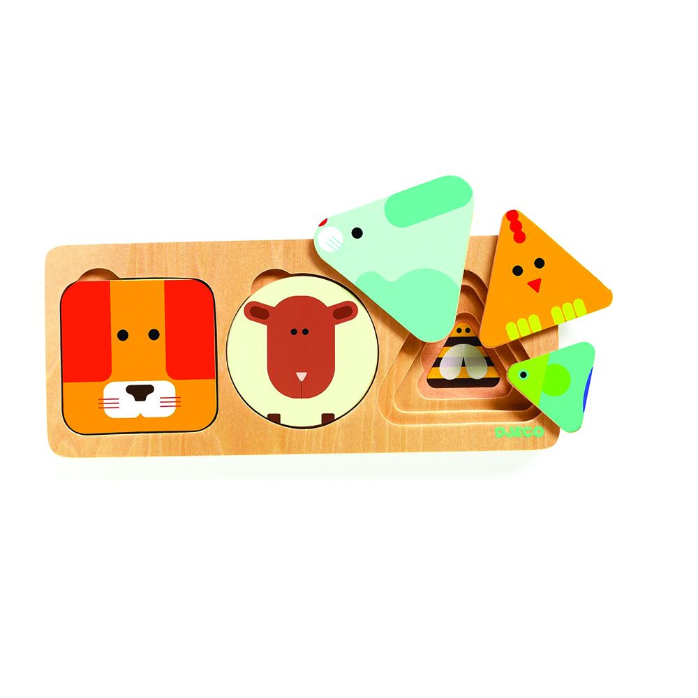 Дървен пъзел, Животни