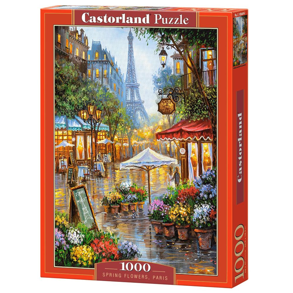 Castorland, Пролетни цветя в Париж, пъзел 1000 части