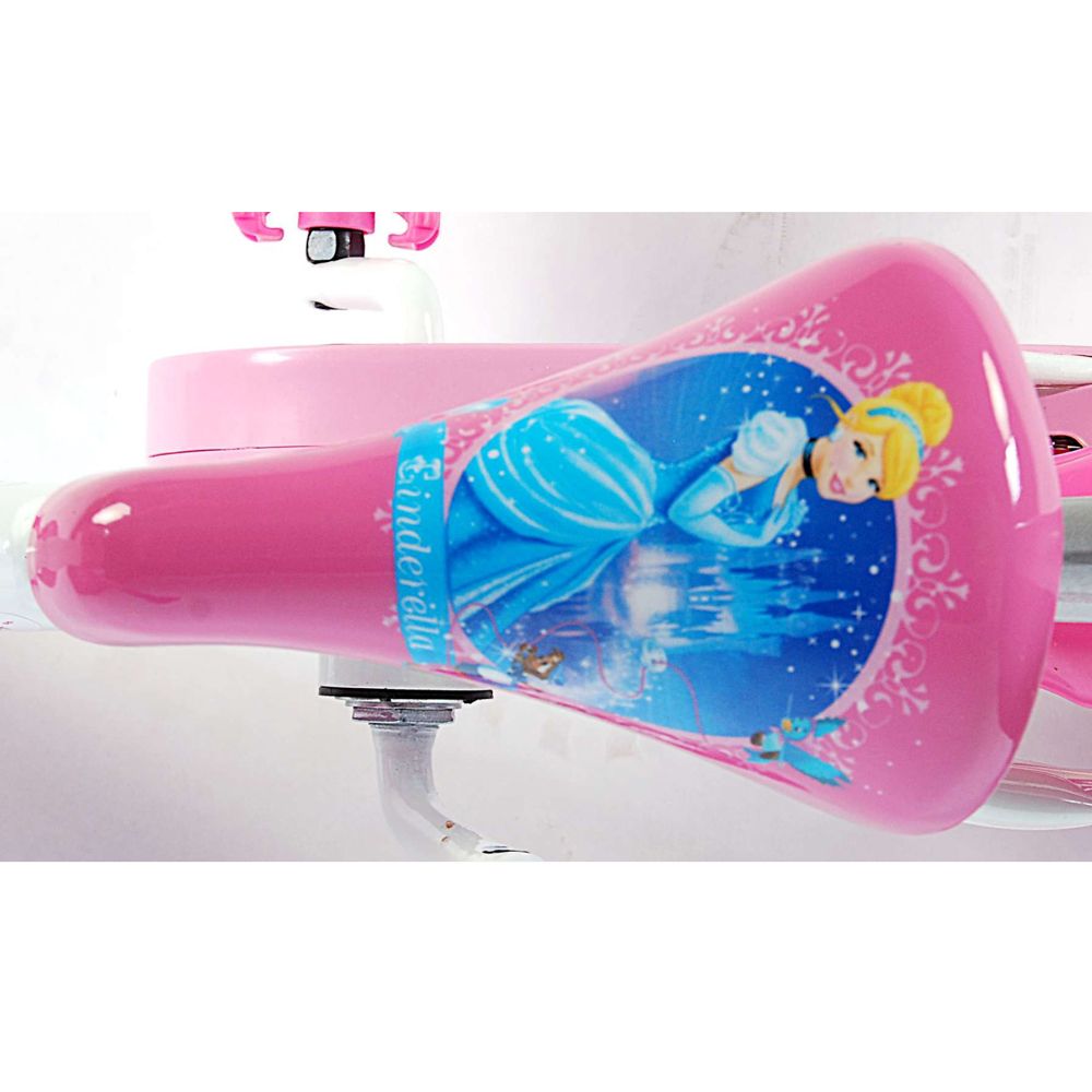 Детски велосипед с помощни колела, Дисни, Принцеси, 10 инча