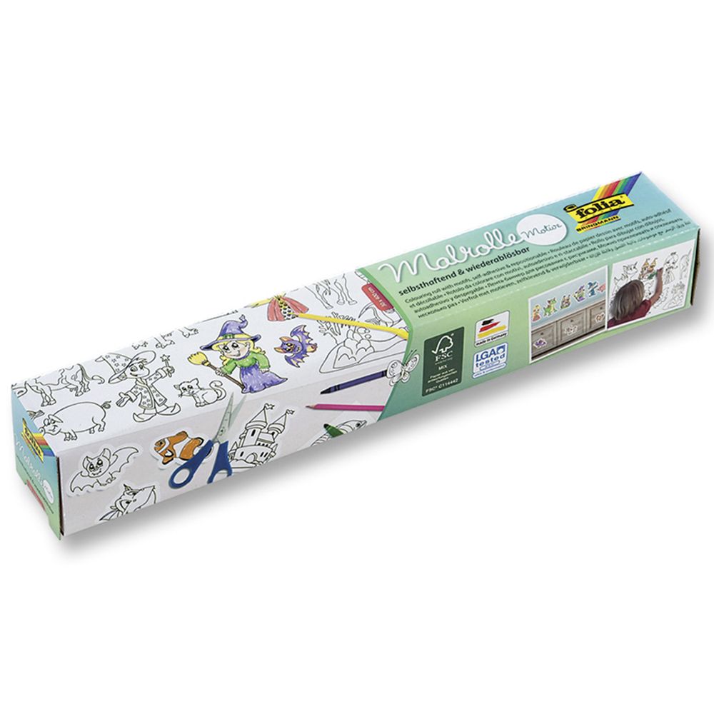Folia Bringmann, Руло със стикери за оцветяване, 4 м