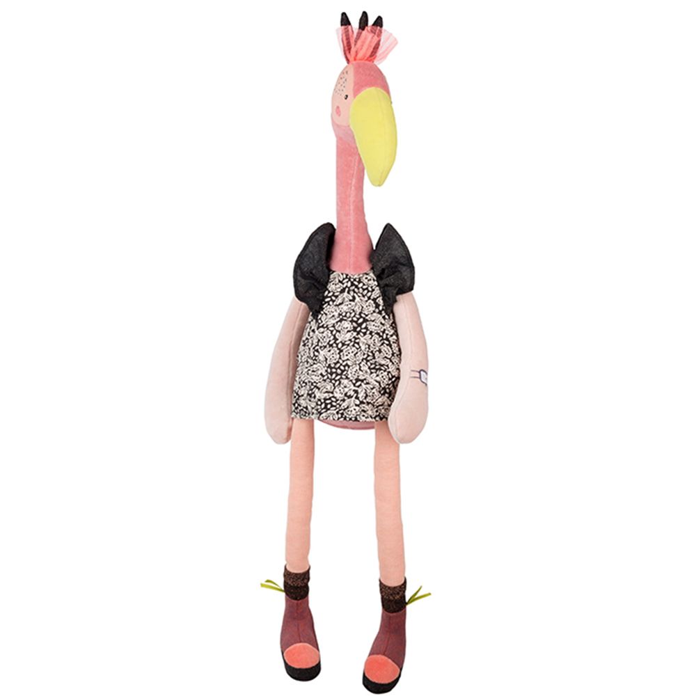 Мека играчка Фламинго, Виолет, 54 см