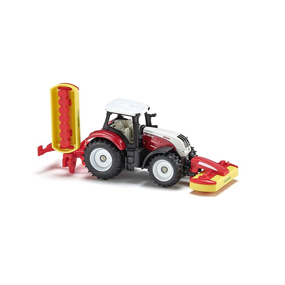 Трактор Steyr с косачка за трева