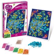 Изкуство с пайети, Паун