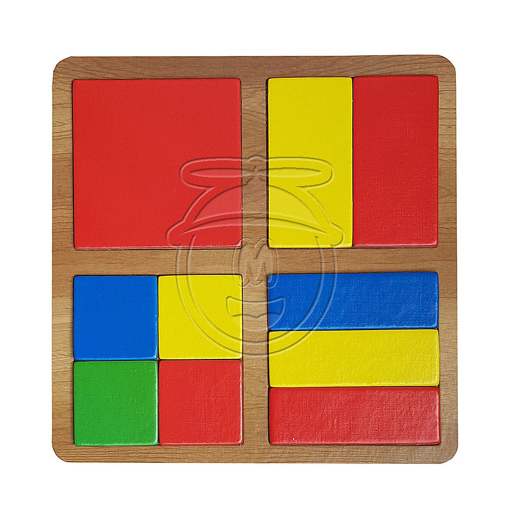 Образователен комплект, Цветове и форми