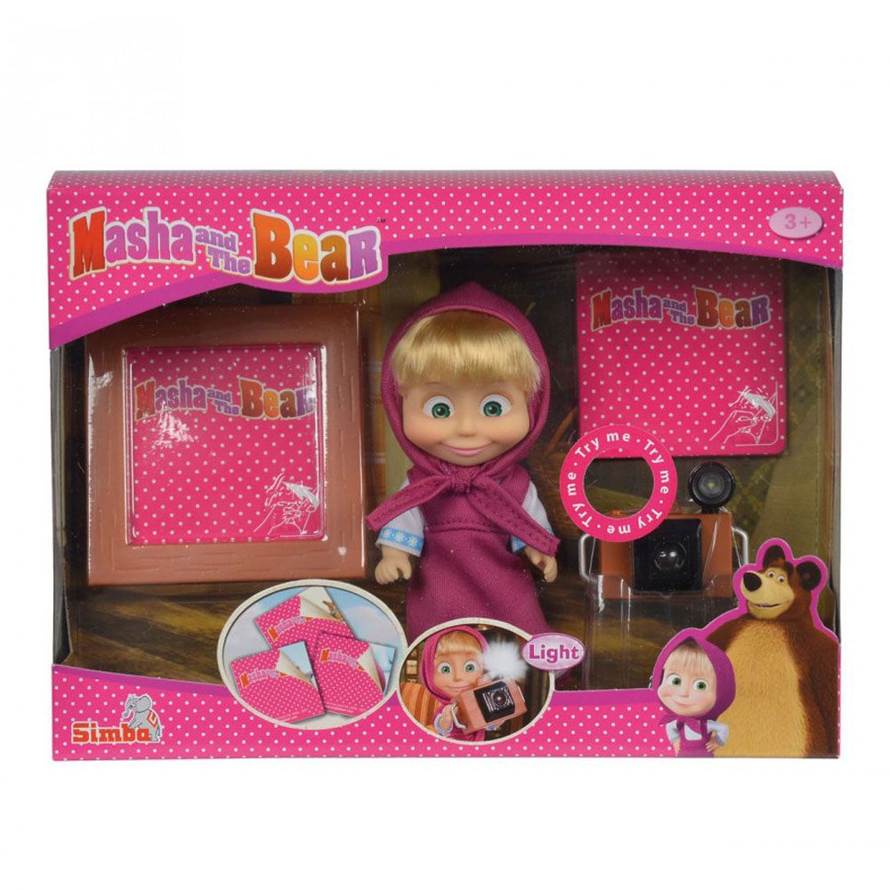 Simba, Маша - фотограф, Маша и Мечокът