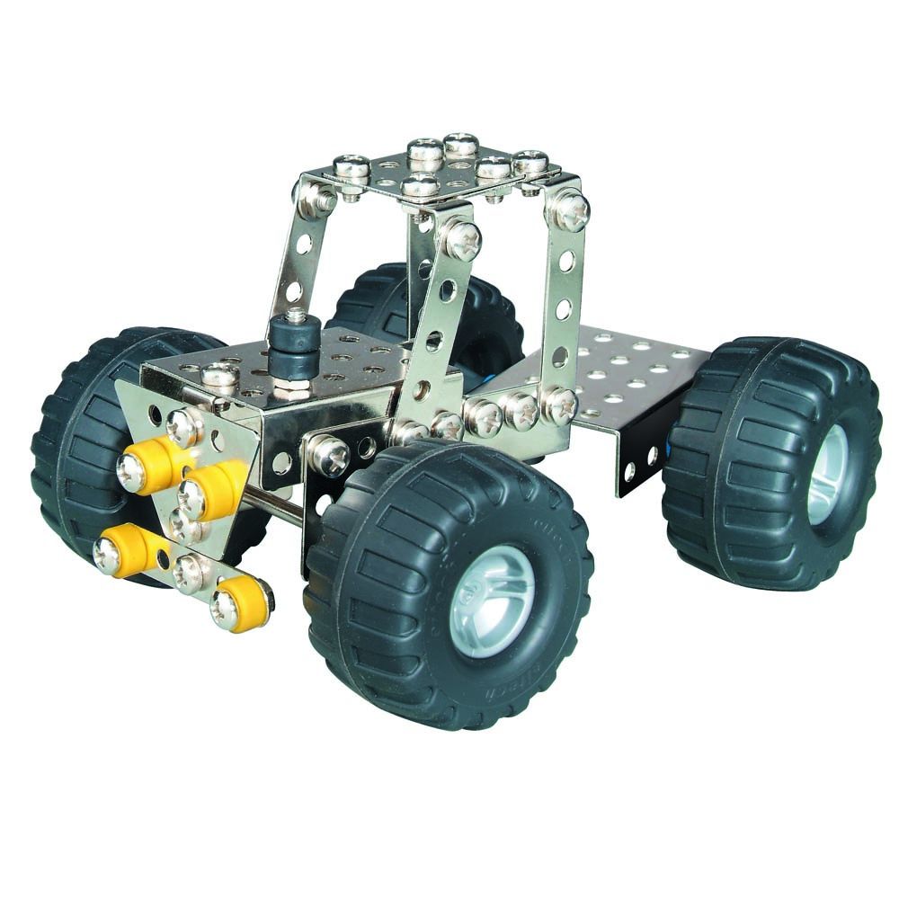 Метален конструктор, Горски машини - 3 модела, 200 части