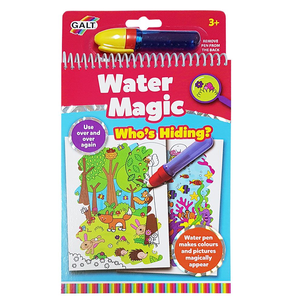 Galt Toys, Рисувай с вода, Кой се крие?