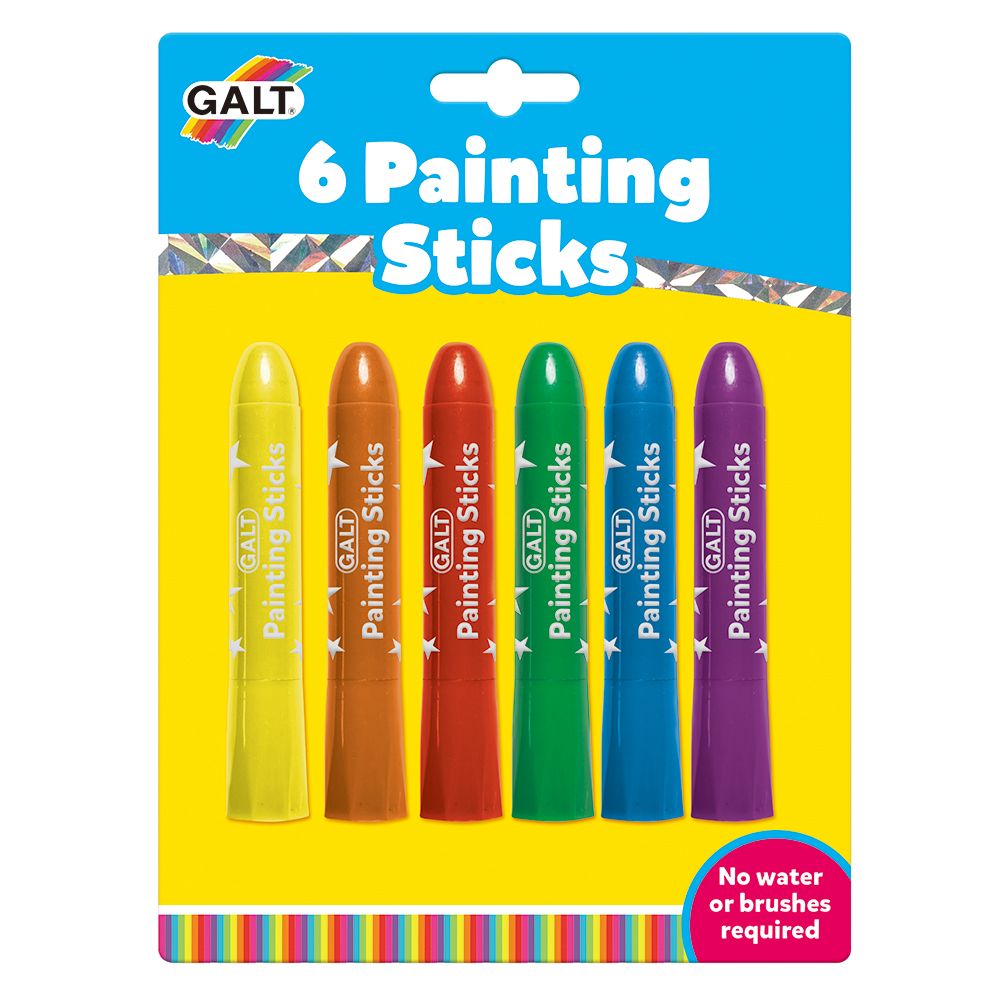 Galt Toys, Боички - стикчета за рисуване, 6 бр.