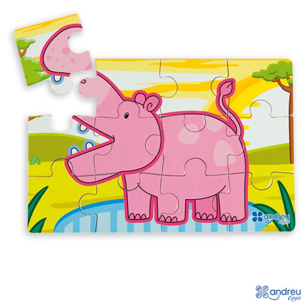 4 пъзела в кутия Джунгла