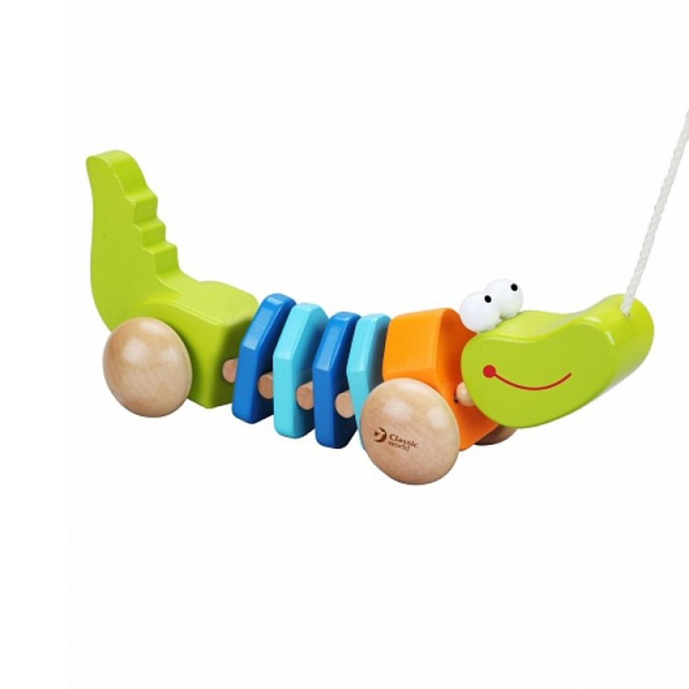 Classic world, Играчка за дърпане, Крокодилче