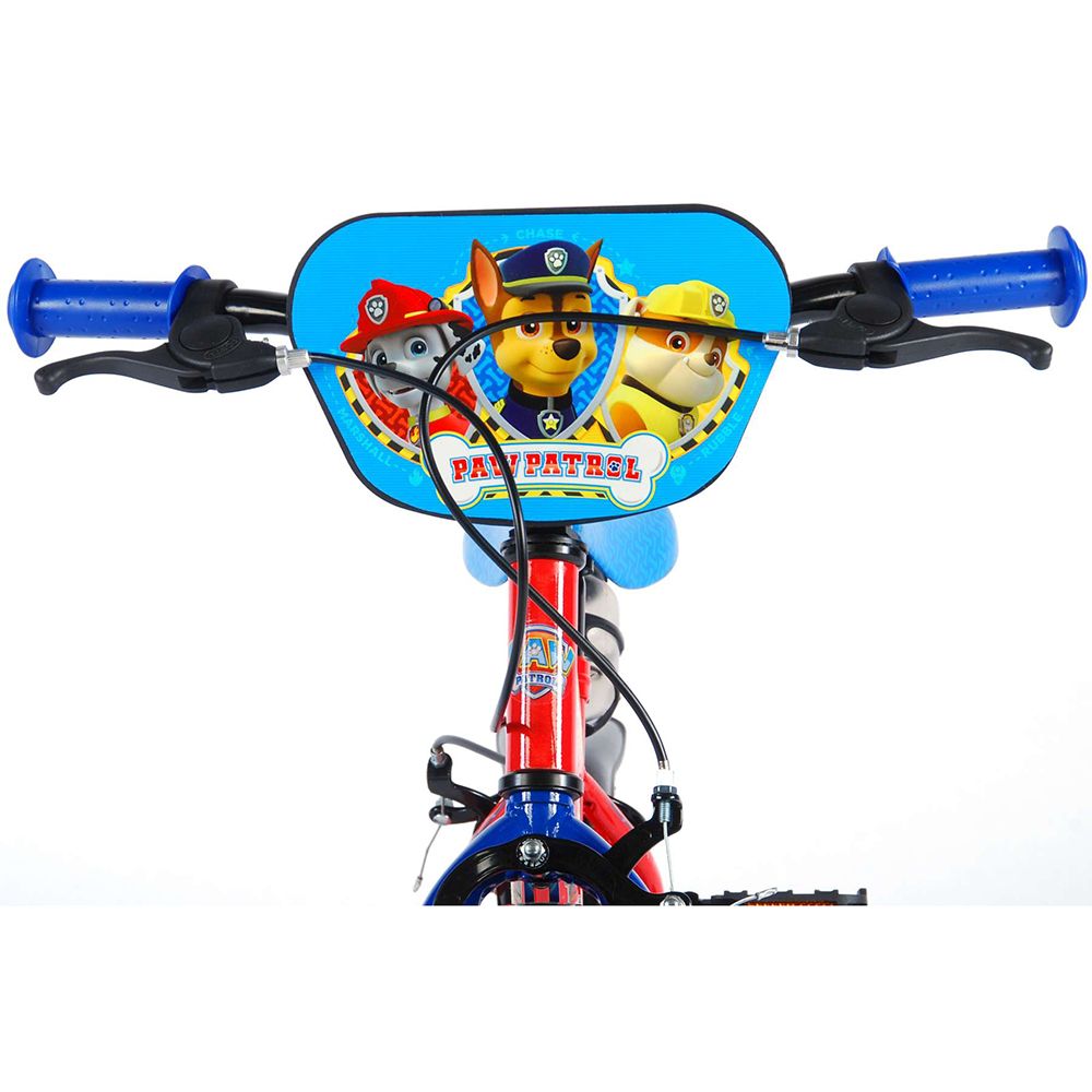 Детски велосипед с помощни колела Пес Патрул, 12 инча