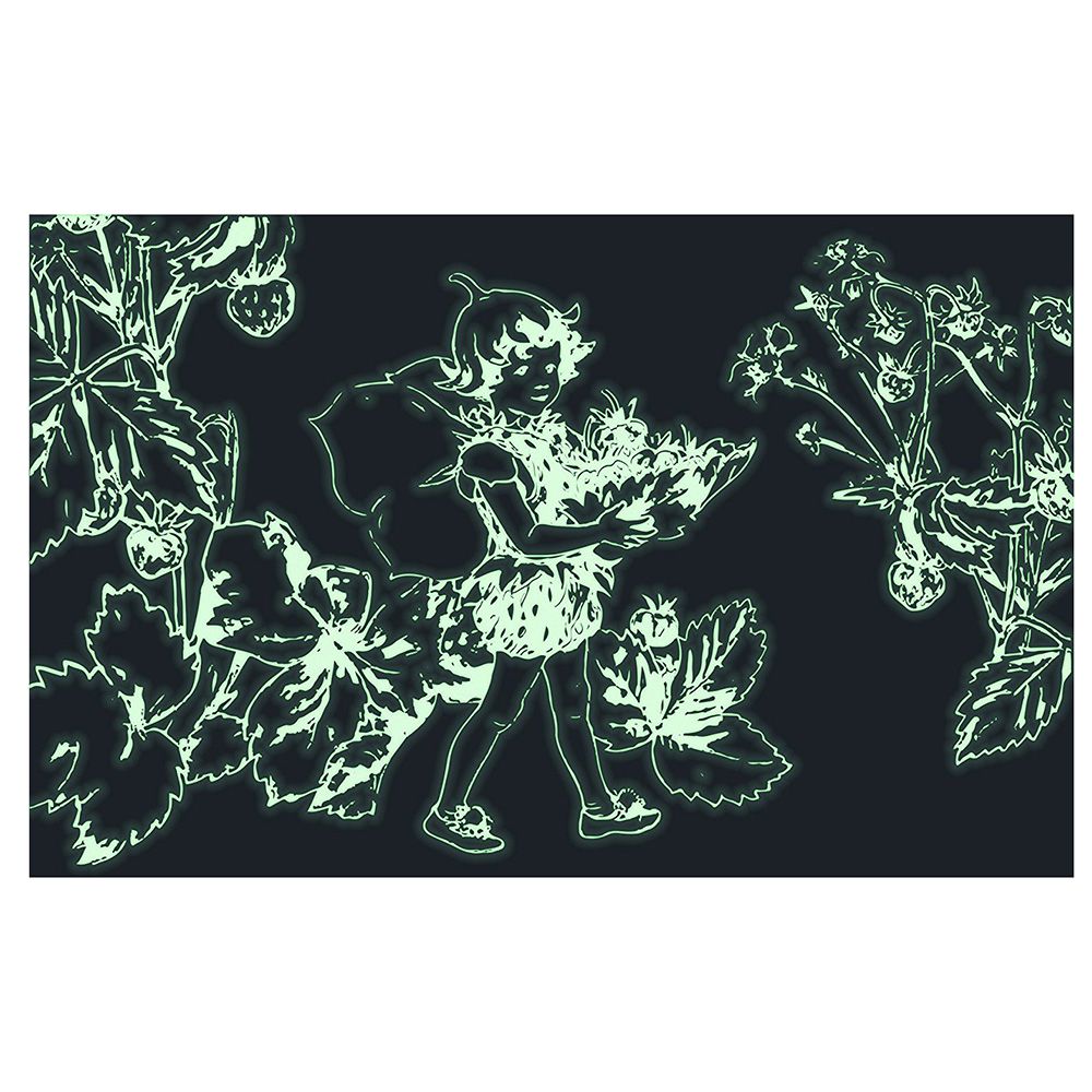 Светеща в тъмното музикална кутия с чекмедже, Феята на ягодите