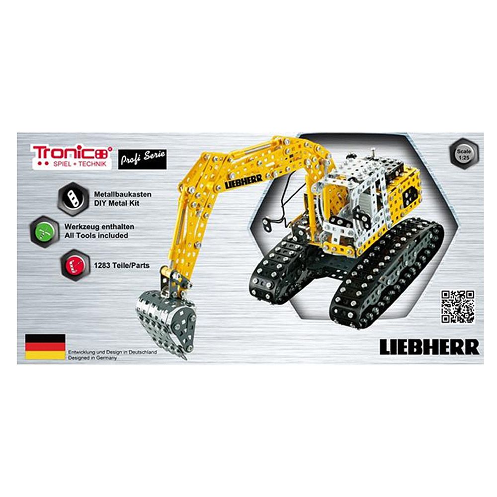 Profi Serie, Метален конструктор, Верижен багер LIEBHERR, Tronico