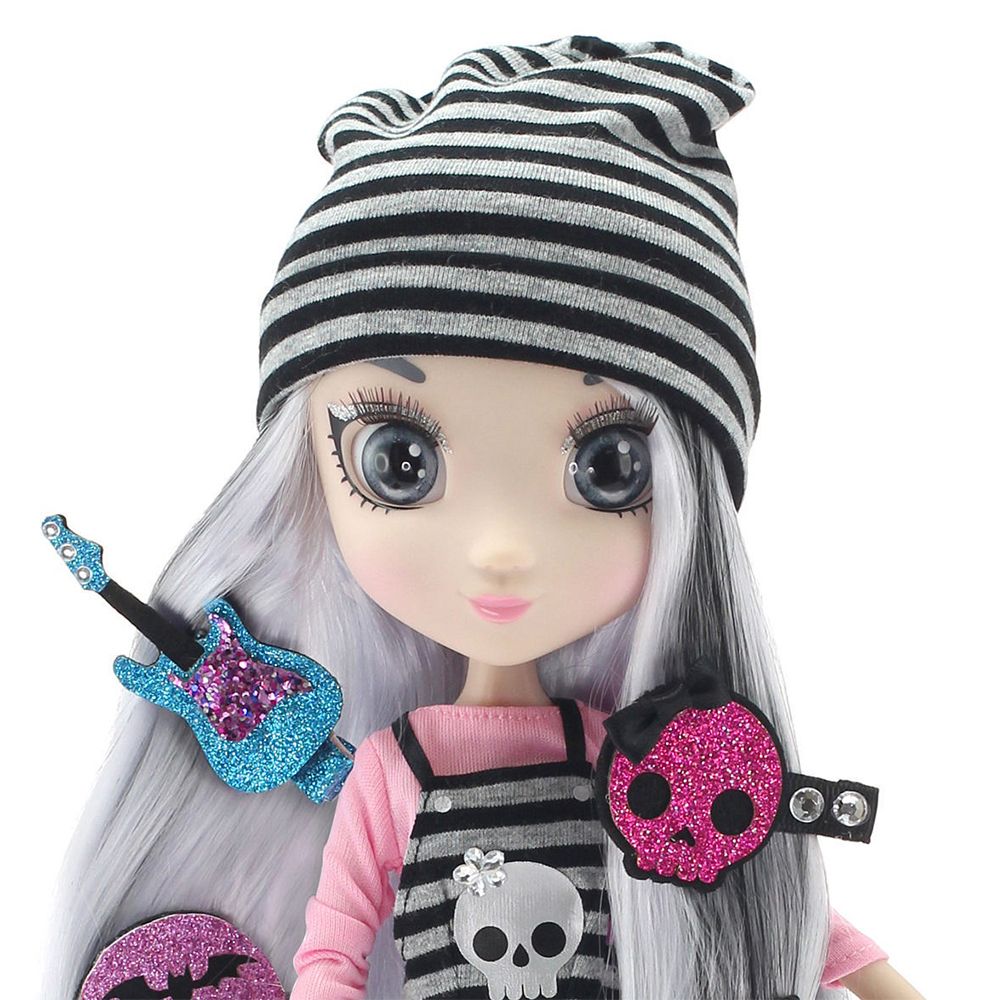 Кукла Йоко, с четири аксесоара за коса, 33 см