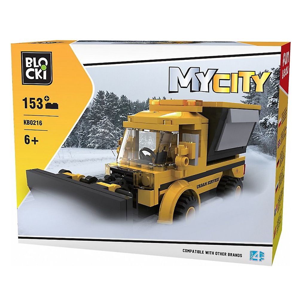 Blocki, Конструктор Снегорин, 153 части