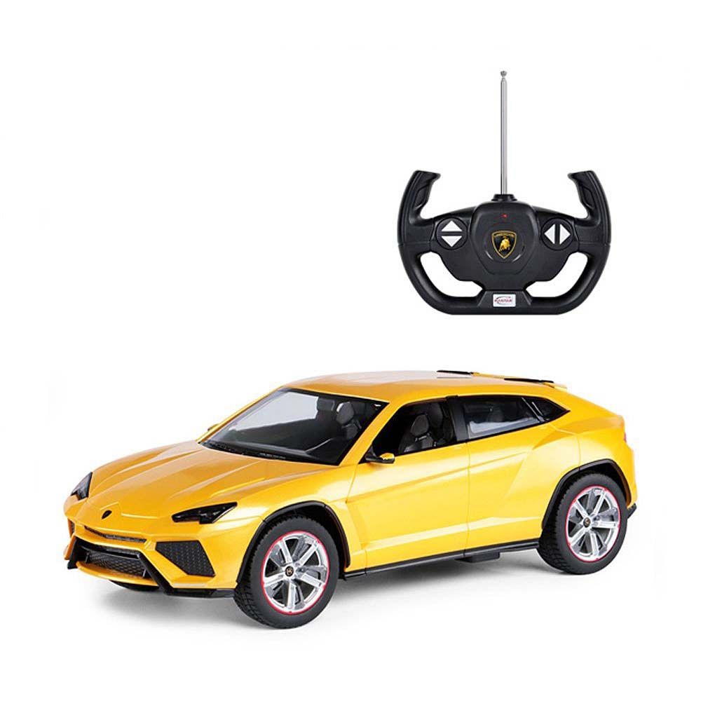 RASTAR, Джип с радио контрол, Lamborghini Urus, 1:14, жълта