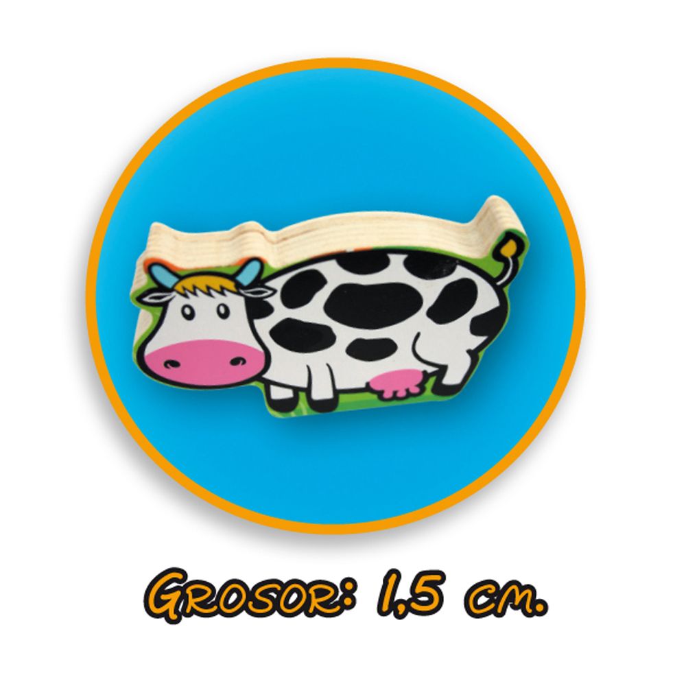 Моят първи пъзел, Животните във фермата