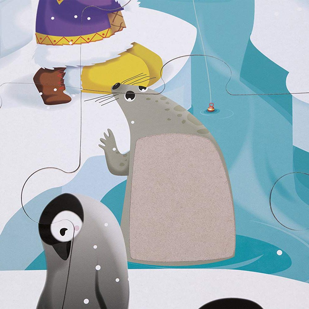 Детски пъзел, На заледения континент