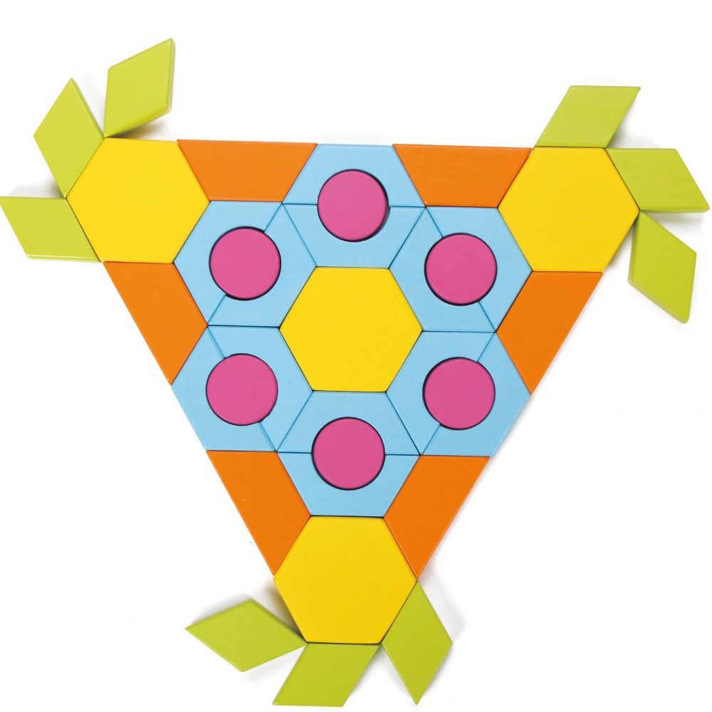 Дървен конструктор-мозайка, Мандала