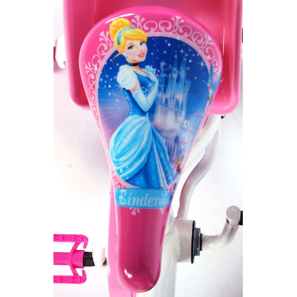 Детски велосипед, Принцеси, с помощни колела, 12 инча