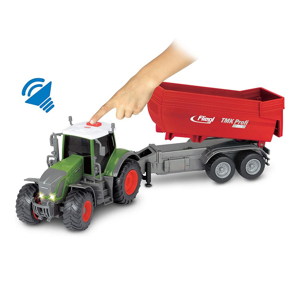 Трактор с ремарке, 41 см