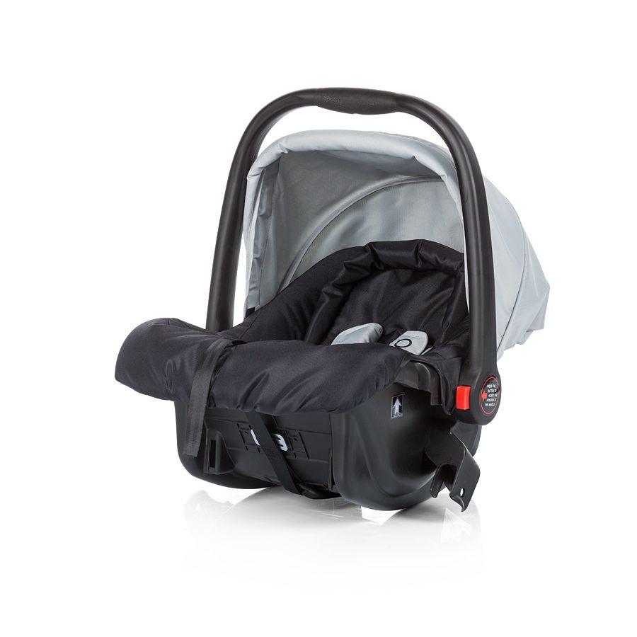 Детска количка със столче Пасо, сива,