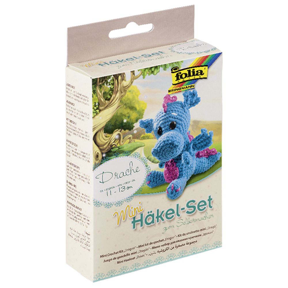 Folia Bringmann, Комплект за плетене с една кука, Драконче