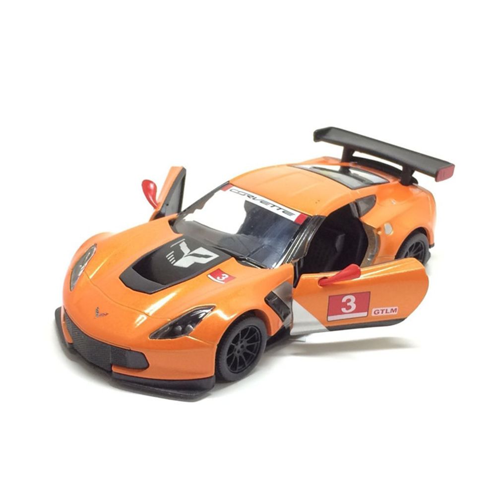 Метална кола, Corvette C7.R, оранжев