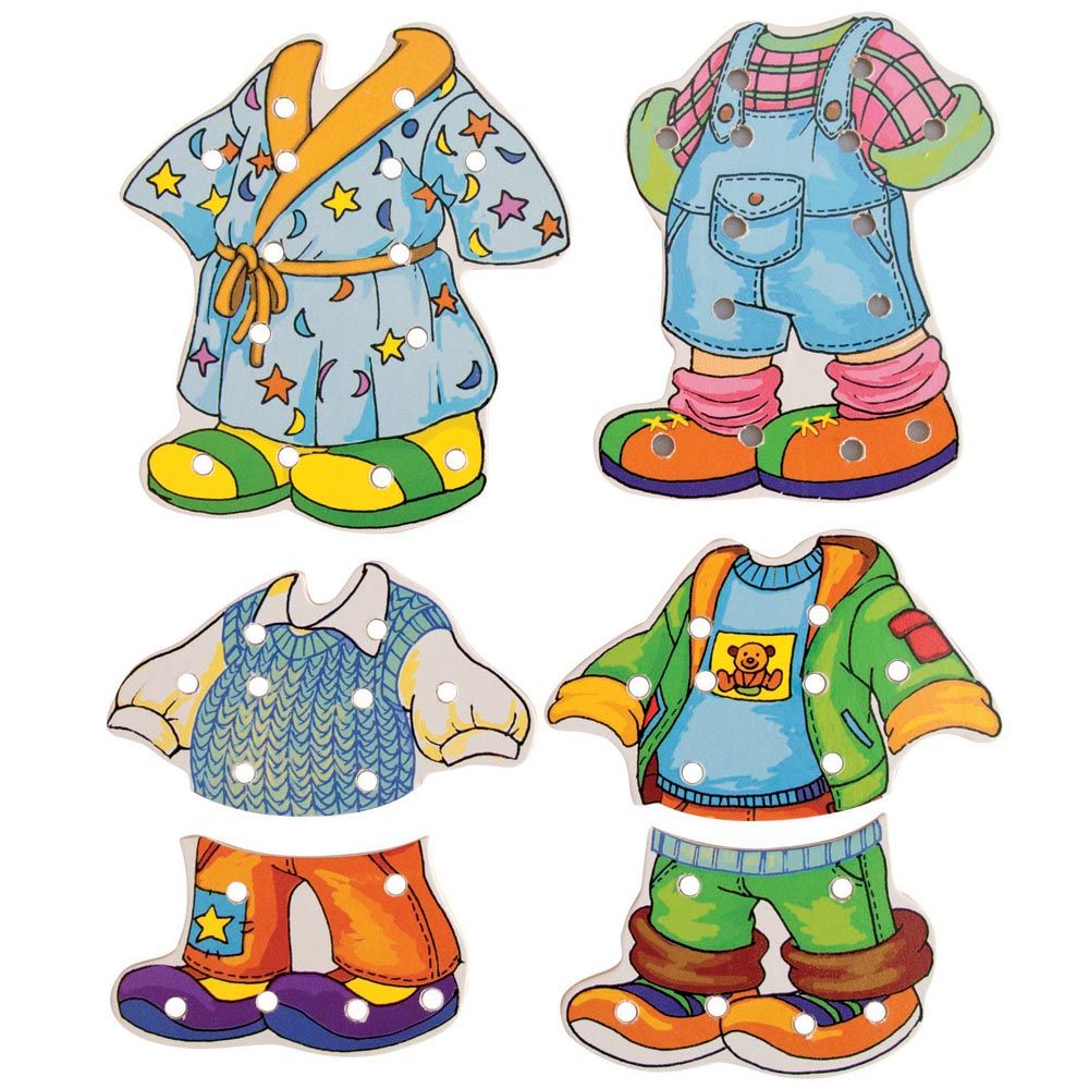 Момче с дрешки за шиене, Боб