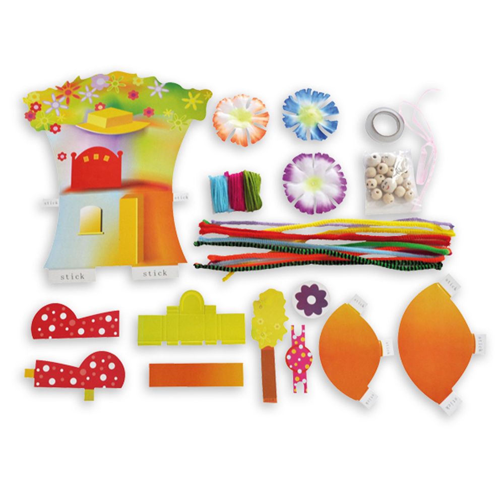 Направи сама феи и къщичка за тях