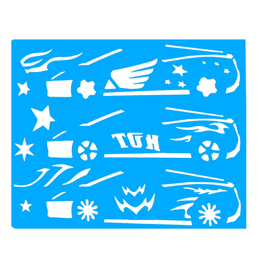 Книжка за рисуване със стикери и шаблони, Състезателни коли