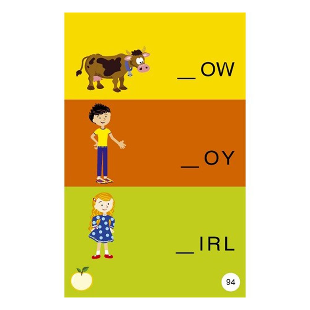 Активни карти, Аз уча английски