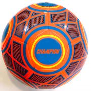 Футболна кожена топка, Champion, оранжева