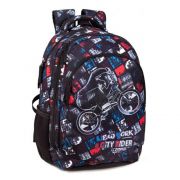 Ученическа раница с две отделения,  Стрийт мания