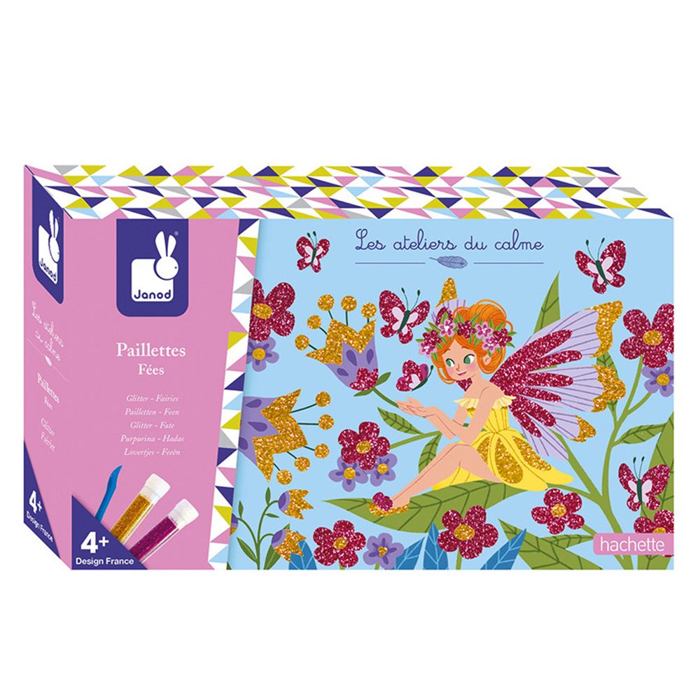 Janod, Направи сама картини с брокат, Приказни феи