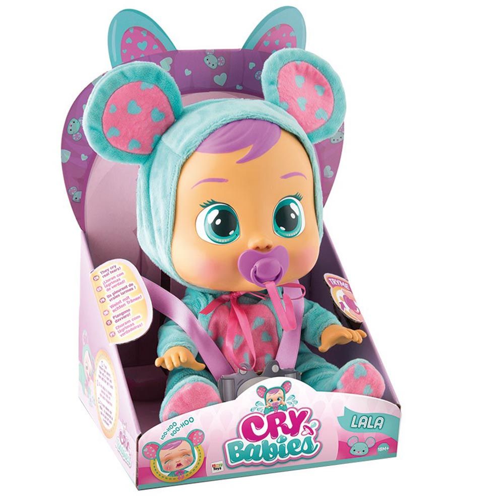 IMC TOYS, IMC10581, CRYBABIES Плачеща кукла ЛАЛА