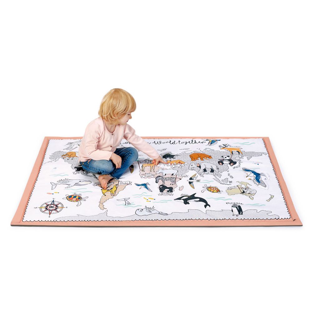 Образователна гимнастика и палатка за игра TIPPY, 3 в 1