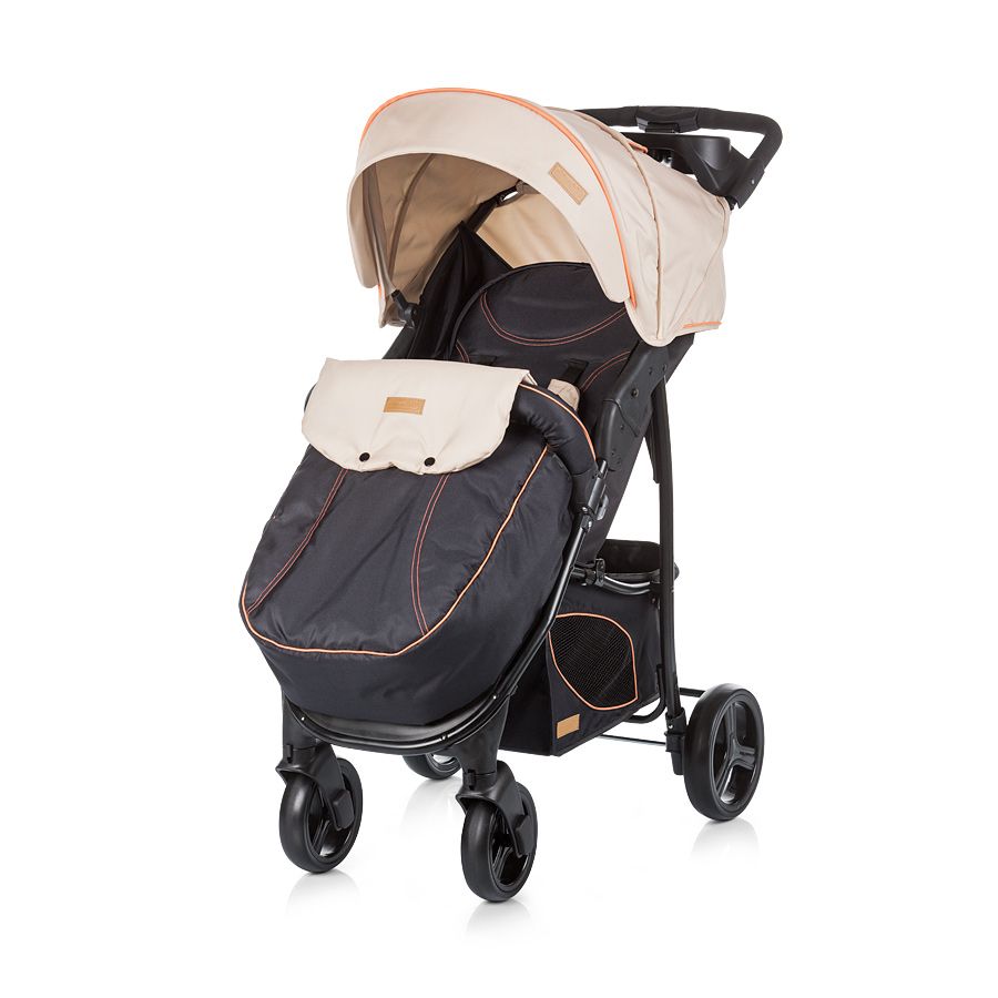 Детска количка със столче Пасо, бежова,