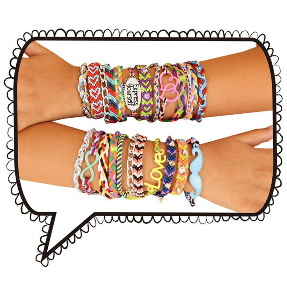 Гривнички за сплитане - МЕГА комплект