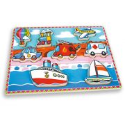 Моят първи пъзел, Превозни средства