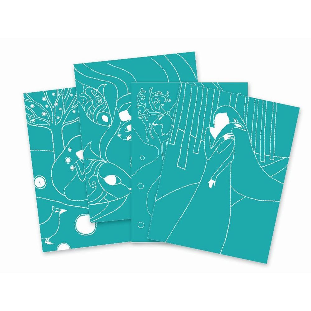 Скреч картини, Самодива