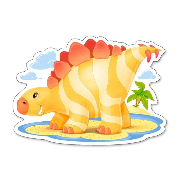 Бебета динозаври, пъзел с 4, 5, 6 и 7 части