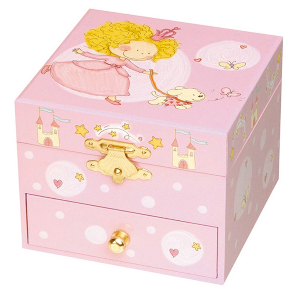 Trousselier, Музикална кутия Принцесата и нейното куче