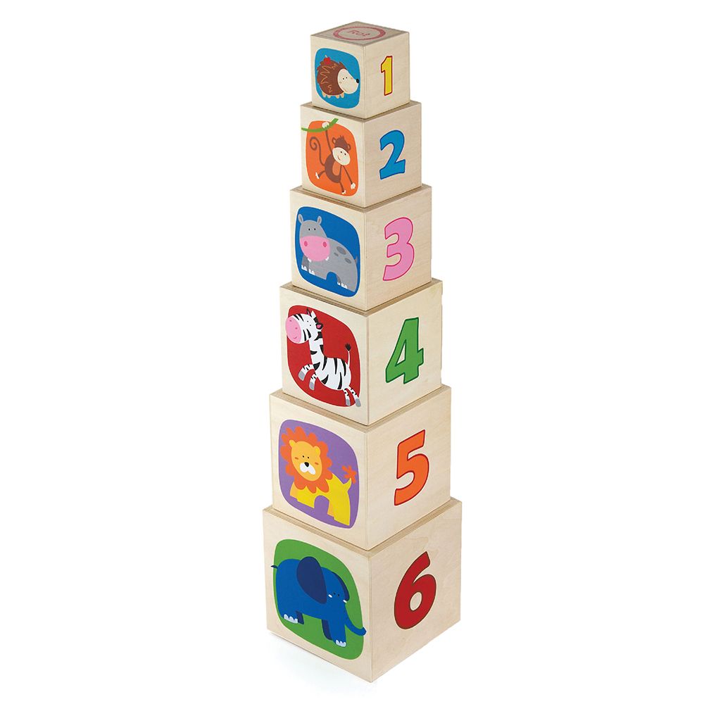 Дървени кубчета, Зоопарк