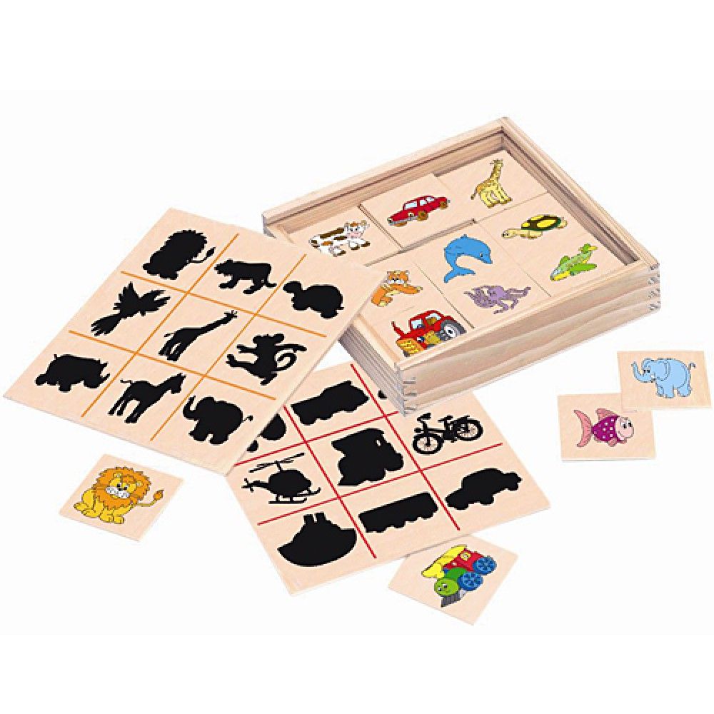 Woodyland, Детска дървена игра, Намери сянката