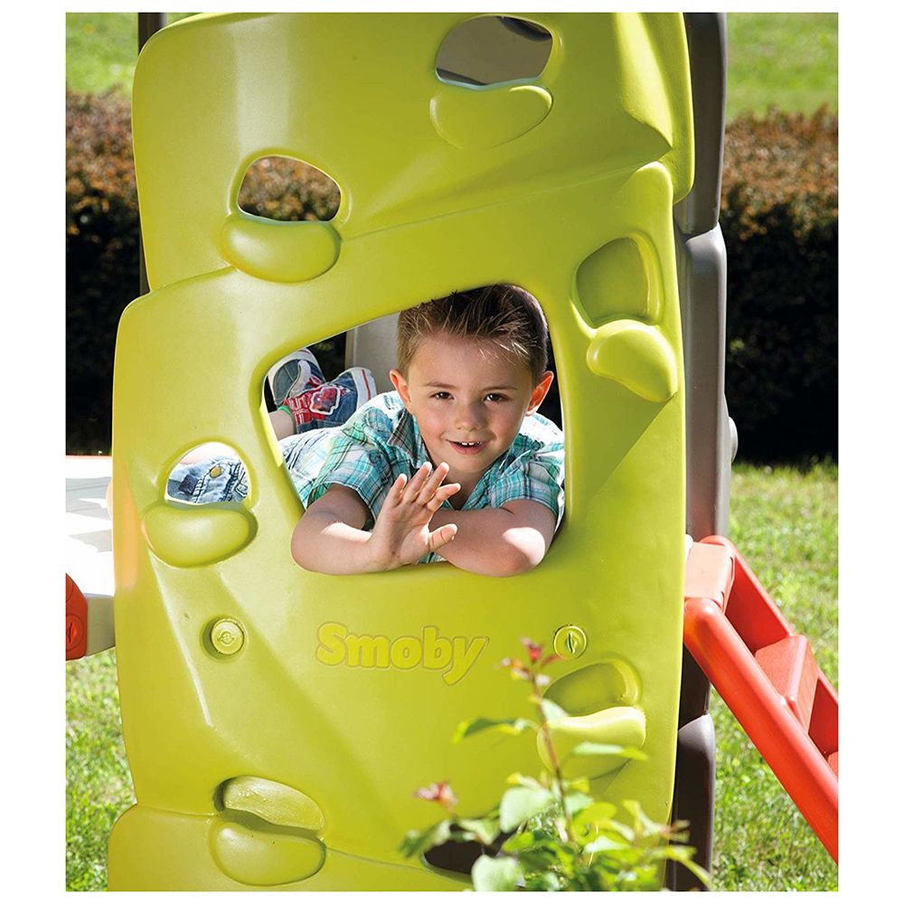 Детска катерушка с водна пързалка