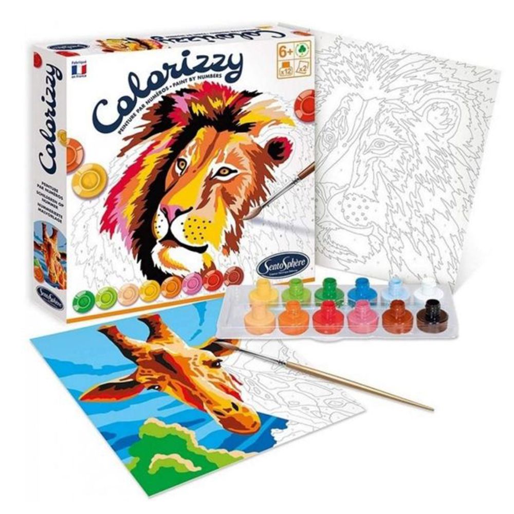 Комплект за оцветяване по номера, Савана