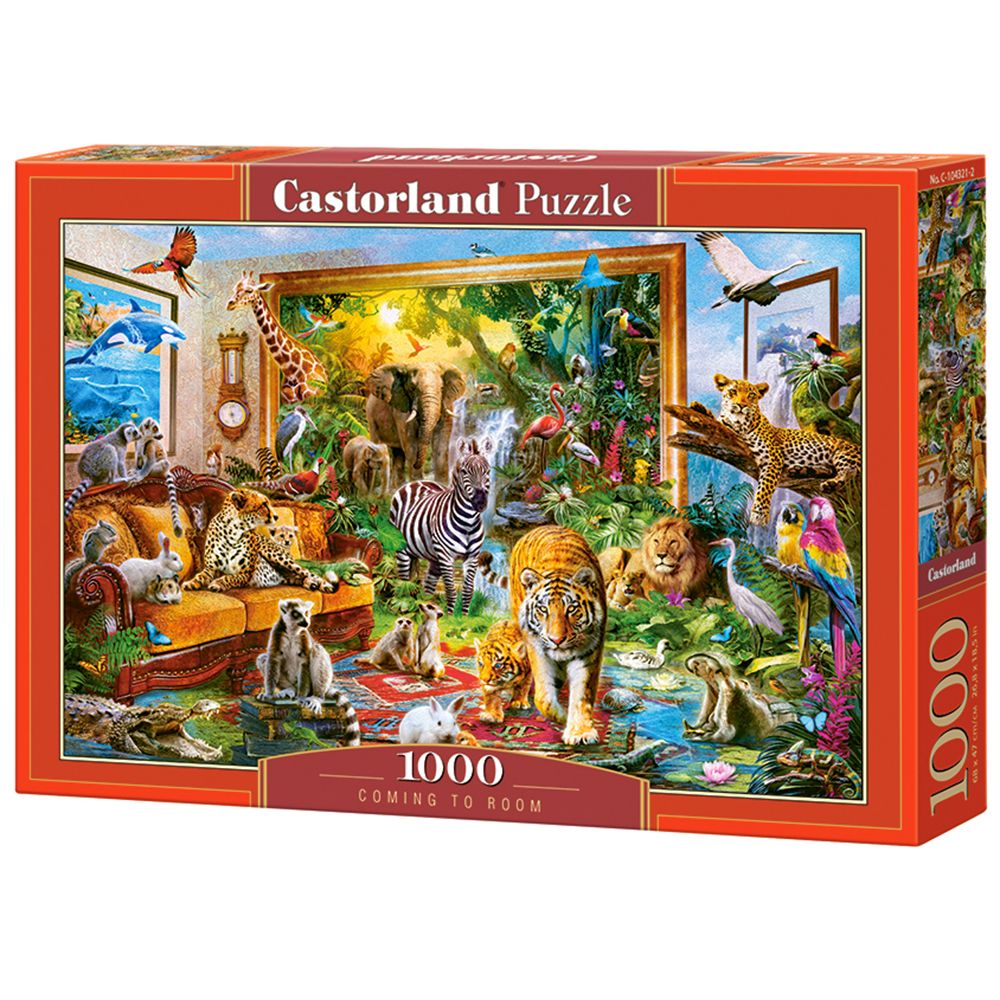 Castorland, Нашествието на дивата природа, пъзел 1000 части