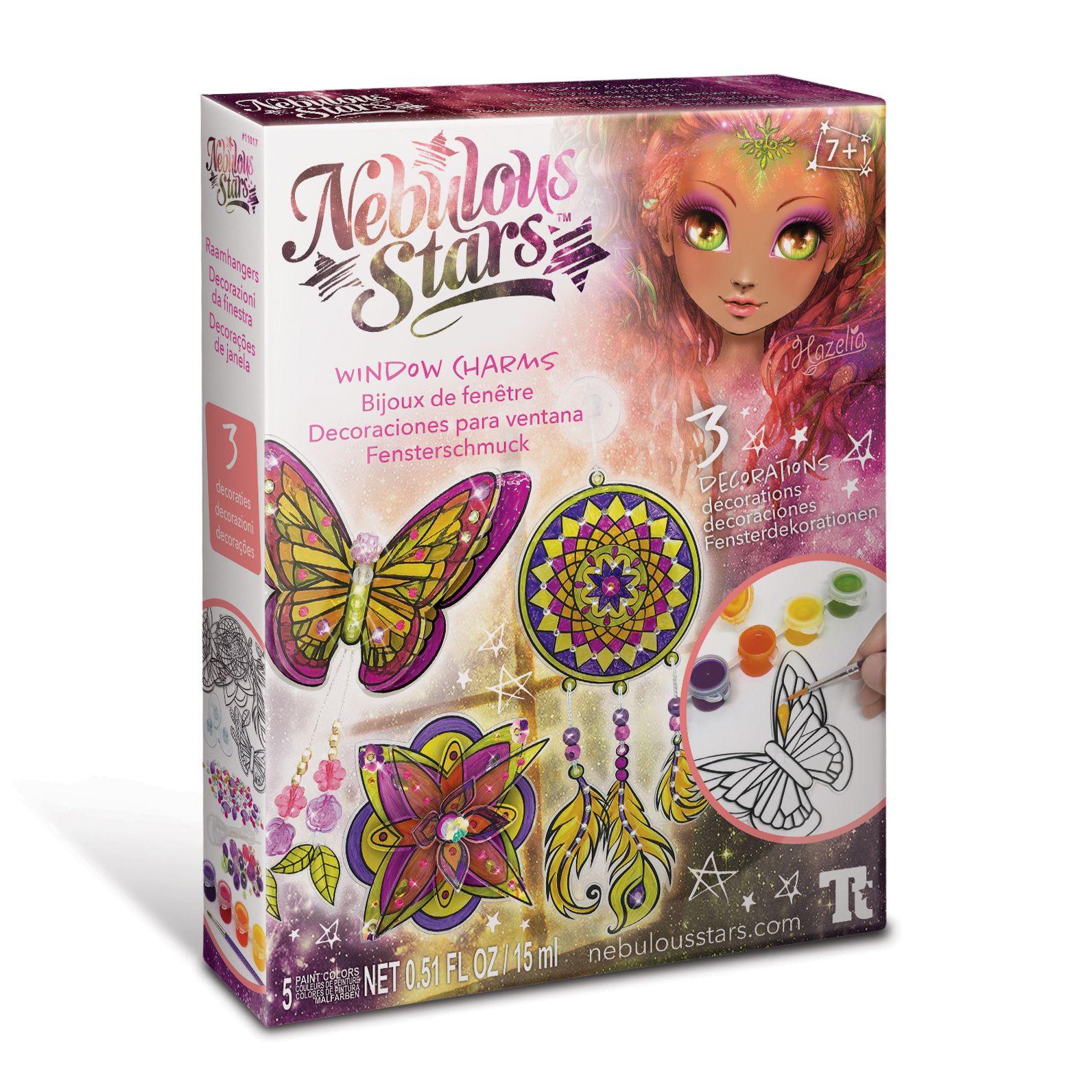 Nebulous Stars, Комплект за изработка на стъклени украшения, Хазелия