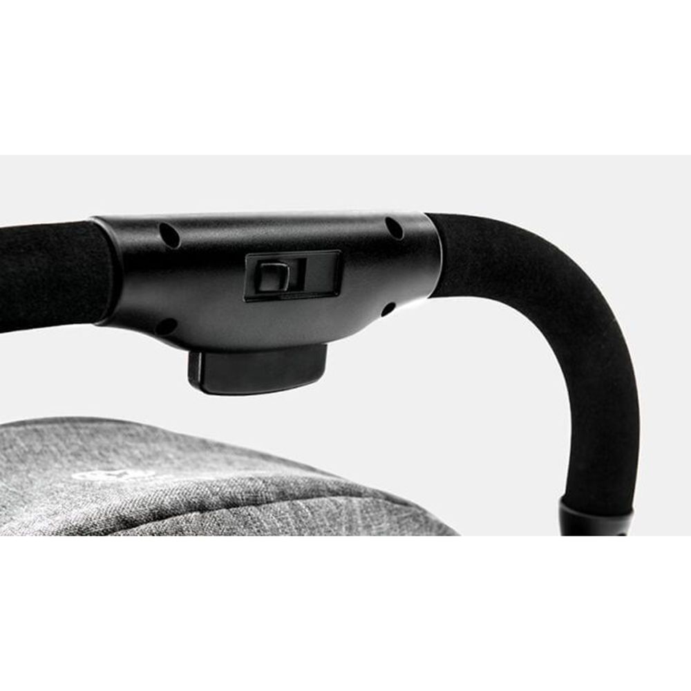 Лятна бебешка количка PILOT, сива, 0-15 кг